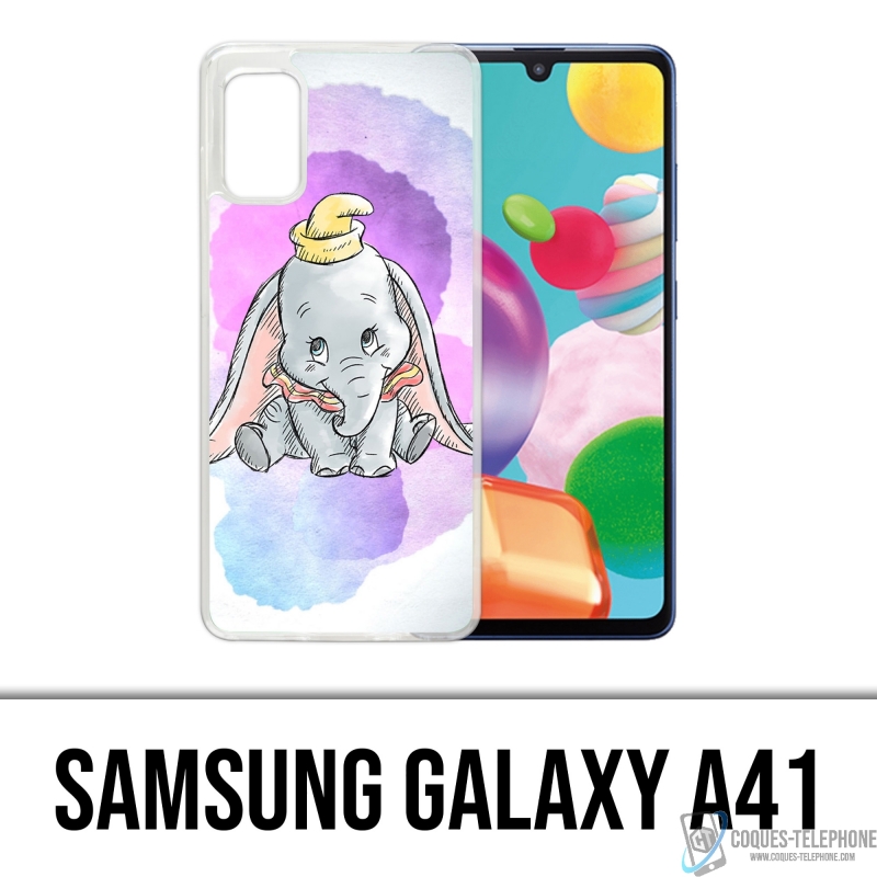 Custodia Samsung Galaxy A41 - Disney Dumbo Pastello