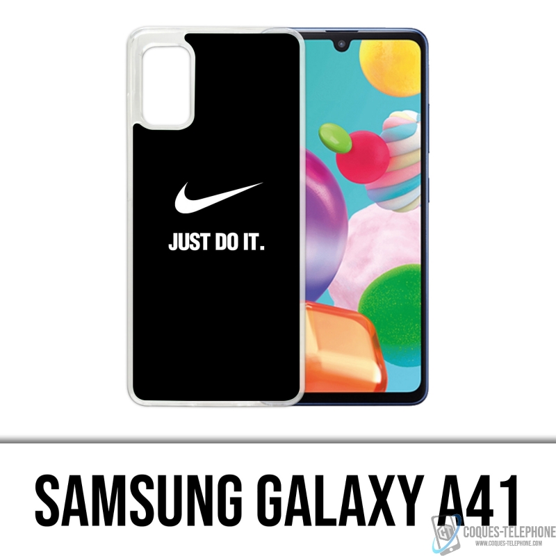 Samsung Galaxy A41 Case - Nike Just Do It Black