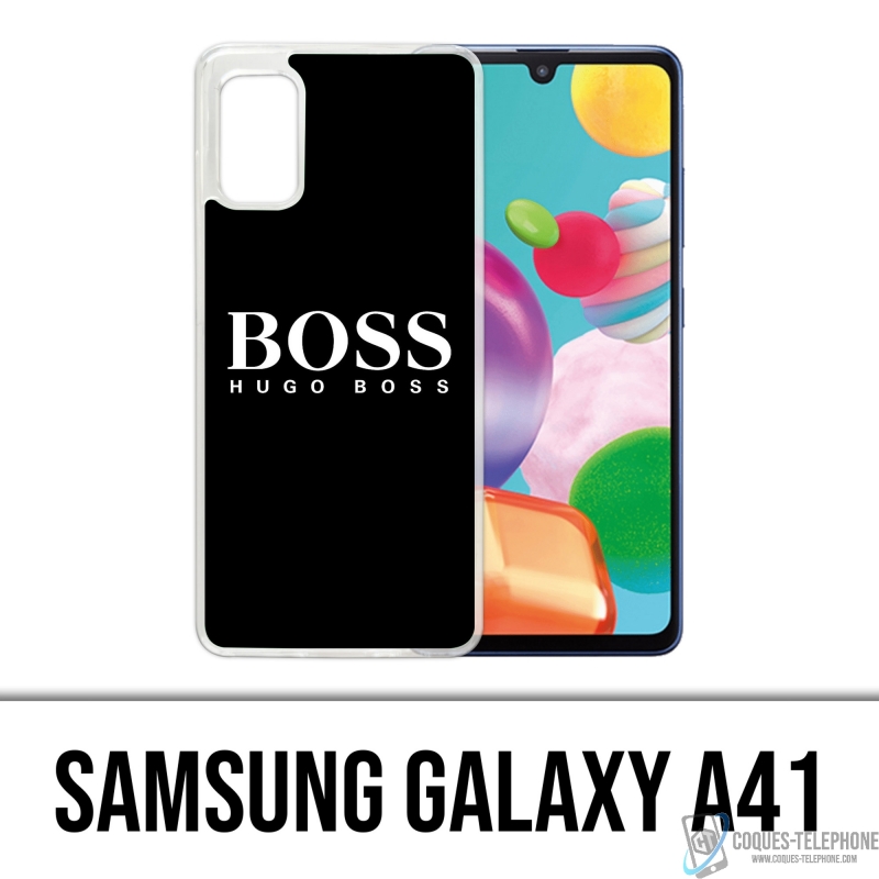 Custodia per Samsung Galaxy A41 - Hugo Boss Nera