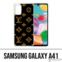 Coque Samsung Galaxy A41 - Louis Vuitton Gold