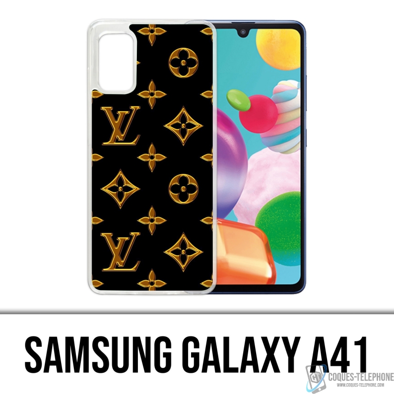 Coque Samsung Galaxy A41 - Louis Vuitton Gold