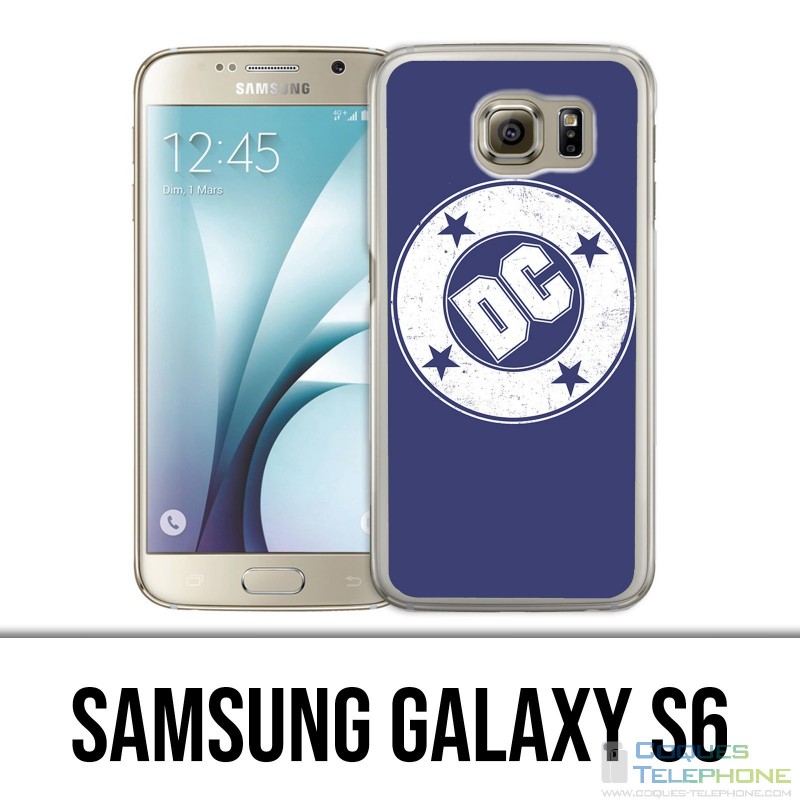 Samsung Galaxy S6 Case - Dc Comics Vintage Logo