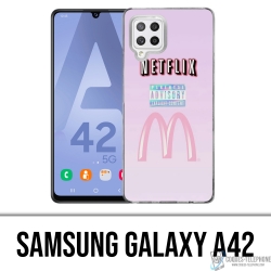 Funda Samsung Galaxy A42 - Netflix y Mcdo
