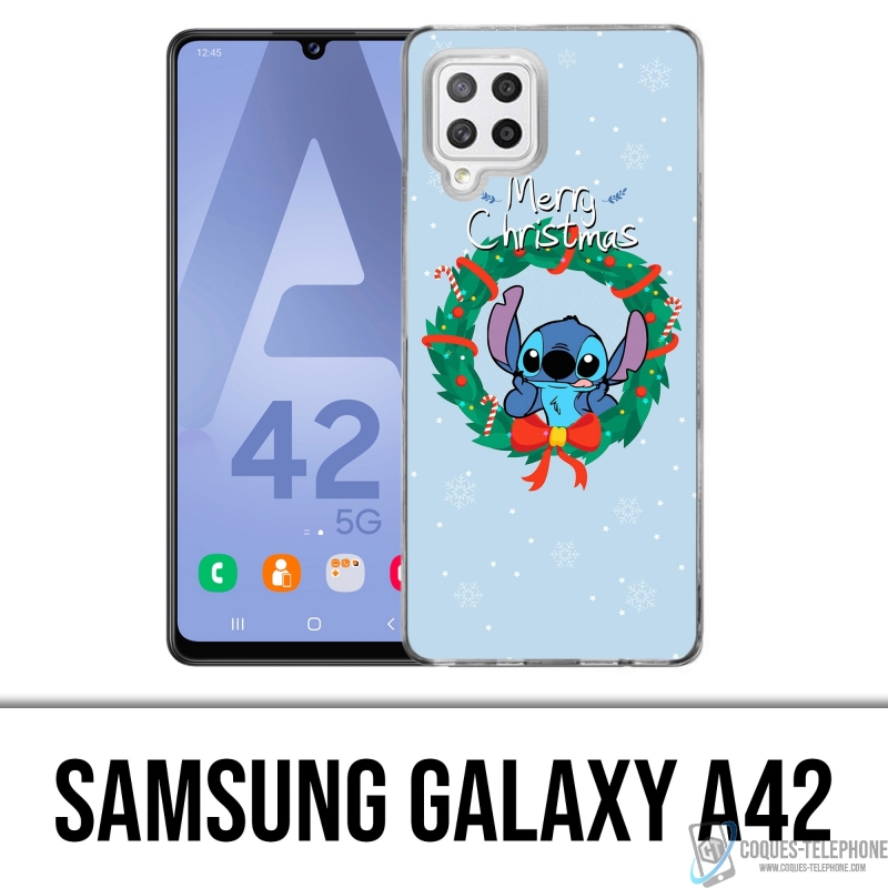 Custodia Samsung Galaxy A42 - Stitch Buon Natale