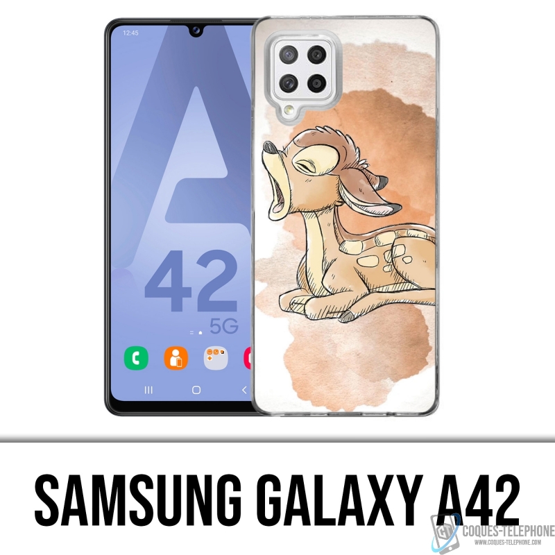 Coque Samsung Galaxy A42 - Disney Bambi Pastel