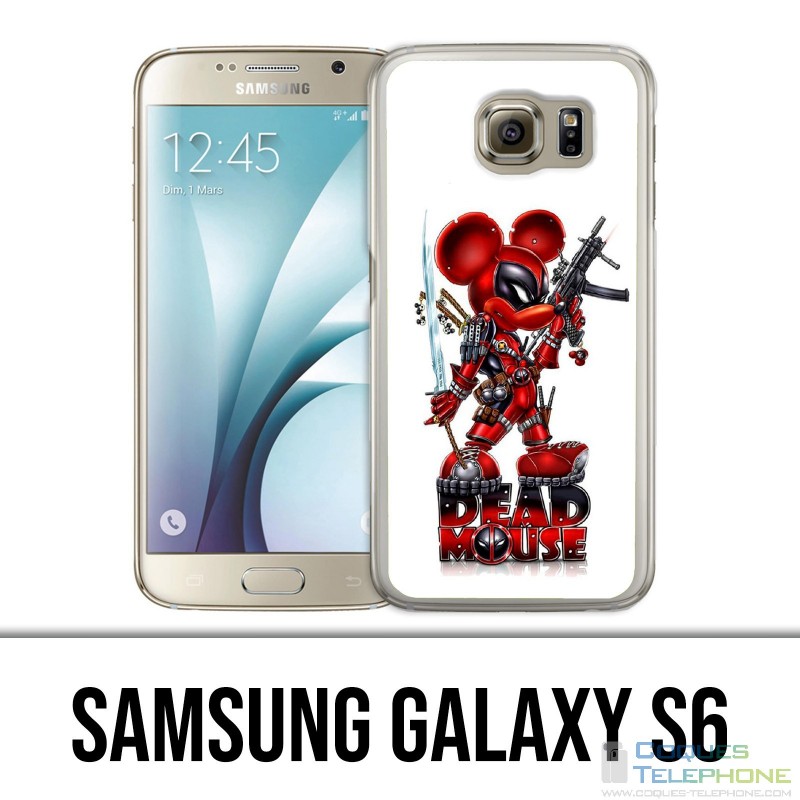 Carcasa Samsung Galaxy S6 - Deadpool Mickey