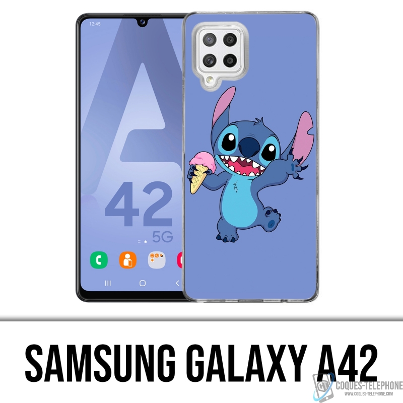 Coque Samsung Galaxy A42 - Stitch Glace