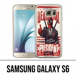 Samsung Galaxy S6 Hülle - Deadpool Präsident