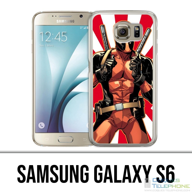 Coque Samsung Galaxy S6 - Deadpool Redsun