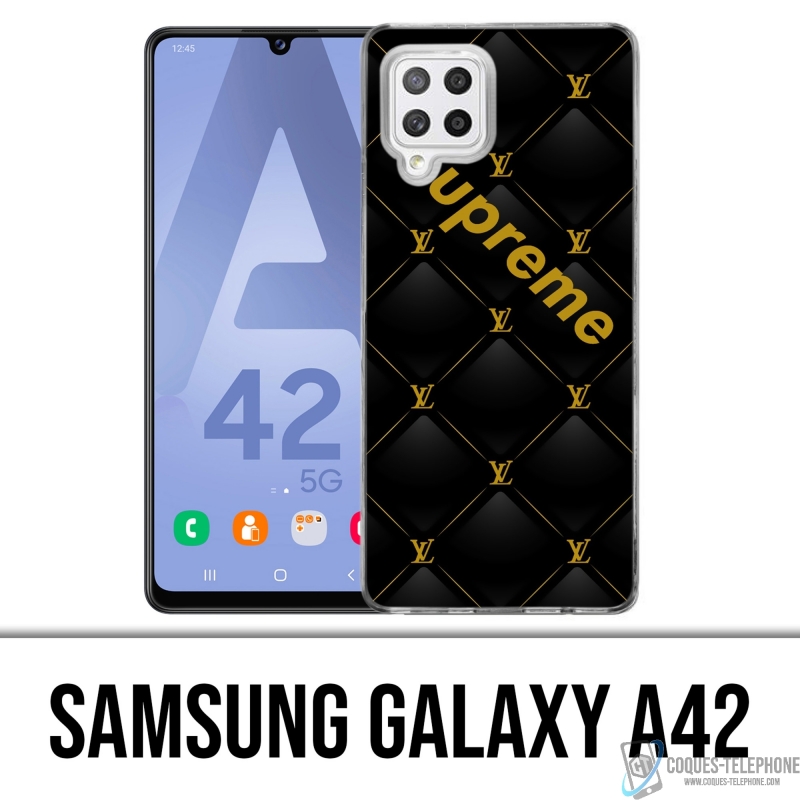 Coque Samsung Galaxy A42 - Supreme Vuitton