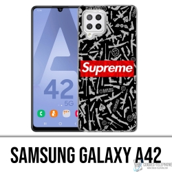 Custodia Samsung Galaxy A42 - Fucile nero supremo