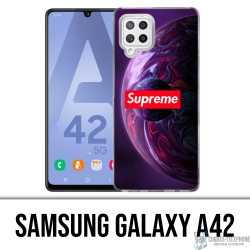 Coque Samsung Galaxy A42 - Supreme Planete Violet