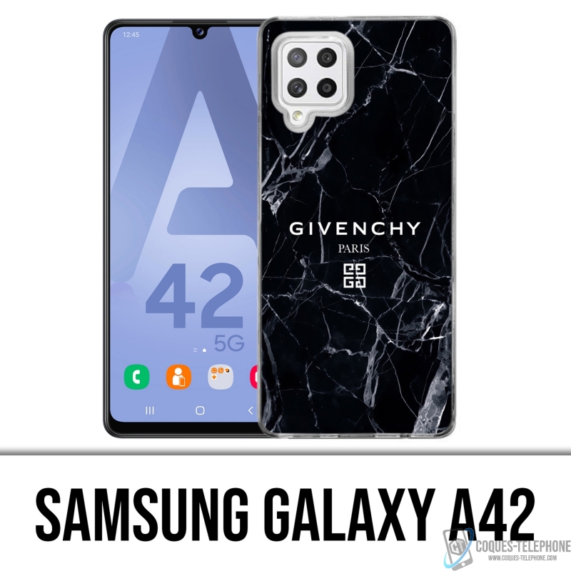 Funda Samsung Galaxy A42 - Mármol negro Givenchy