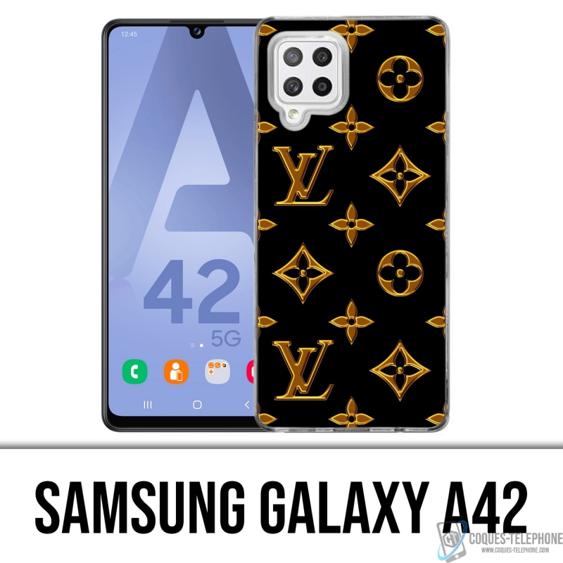 Custodia Samsung Galaxy A42 - Louis Vuitton Oro