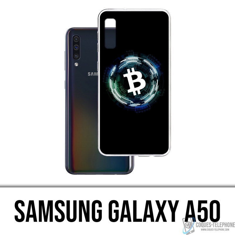 Funda Samsung Galaxy A50 - Logotipo de Bitcoin