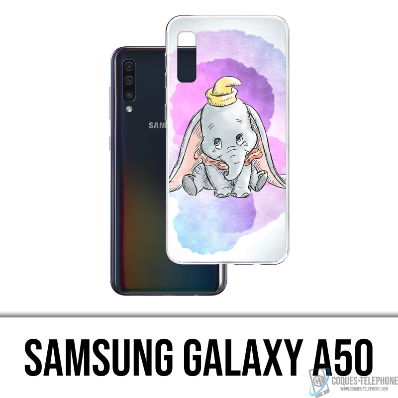 Coque Samsung Galaxy A50 - Disney Dumbo Pastel