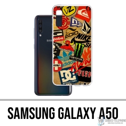 Custodia per Samsung Galaxy A50 - Logo Skate Vintage