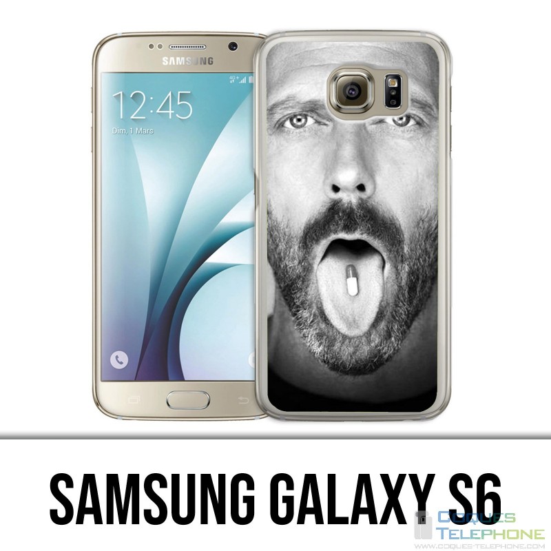 Carcasa Samsung Galaxy S6 - Dr. House Pill