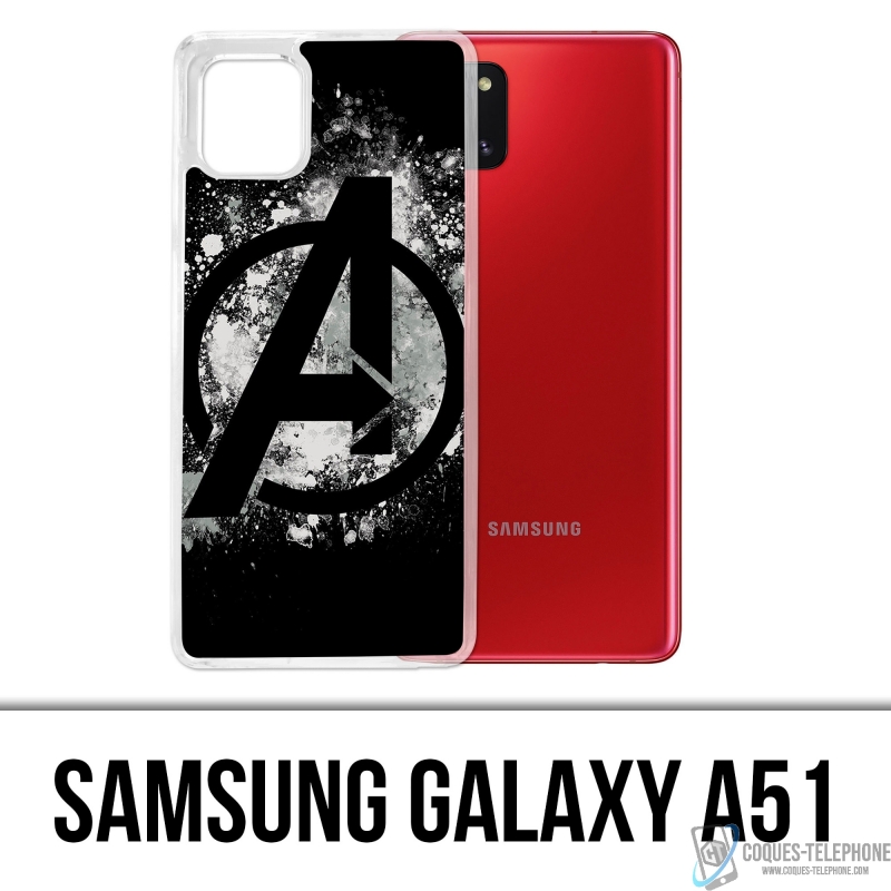 Coque Samsung Galaxy A51 - Avengers Logo Splash