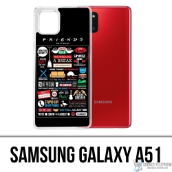 Coque Samsung Galaxy A51 - Friends Logo