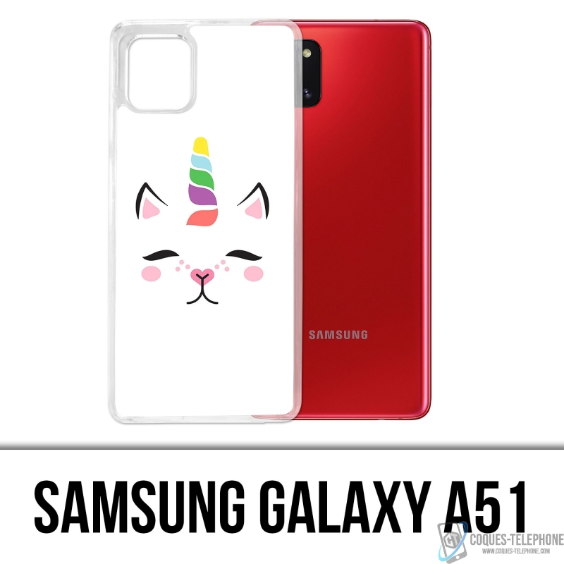 Cover Samsung Galaxy A51 - Gato Unicornio