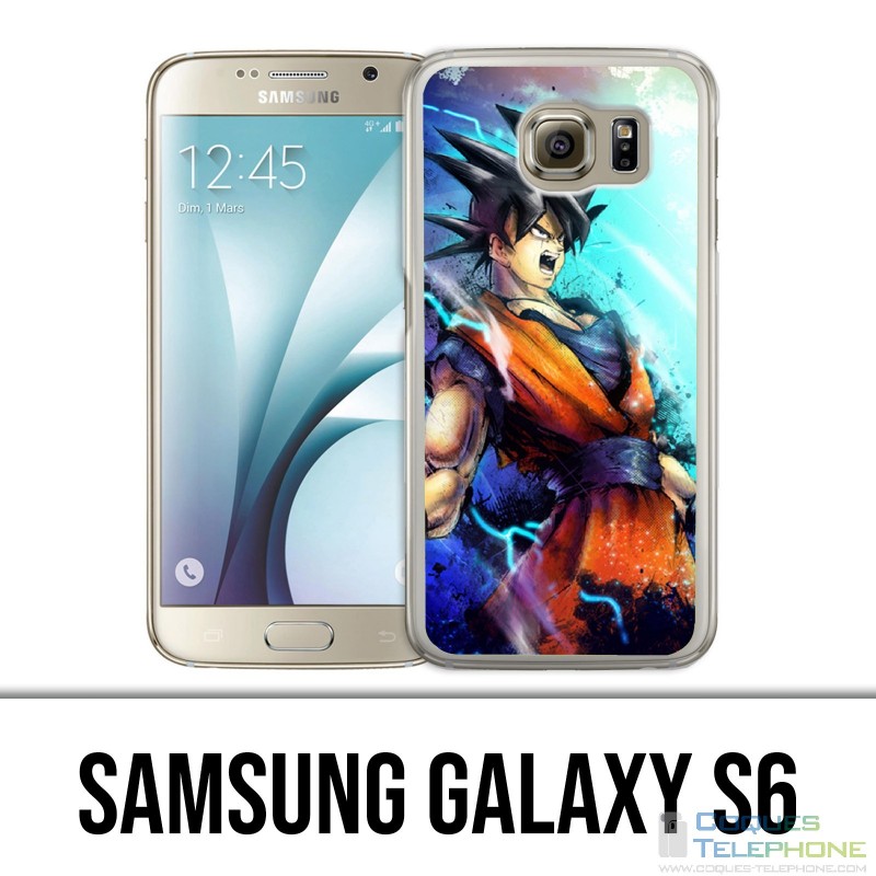 Funda Samsung Galaxy S6 - Dragon Ball Goku Color