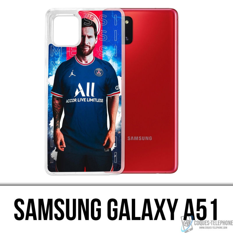 Coque Samsung Galaxy A51 - Messi PSG