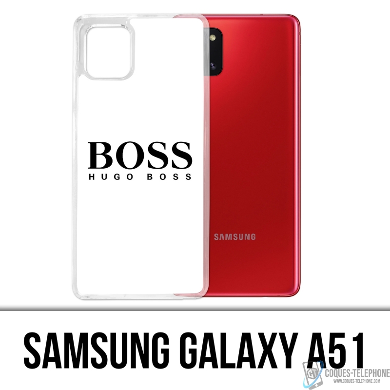 Samsung Galaxy A51 Case - Hugo Boss Weiß