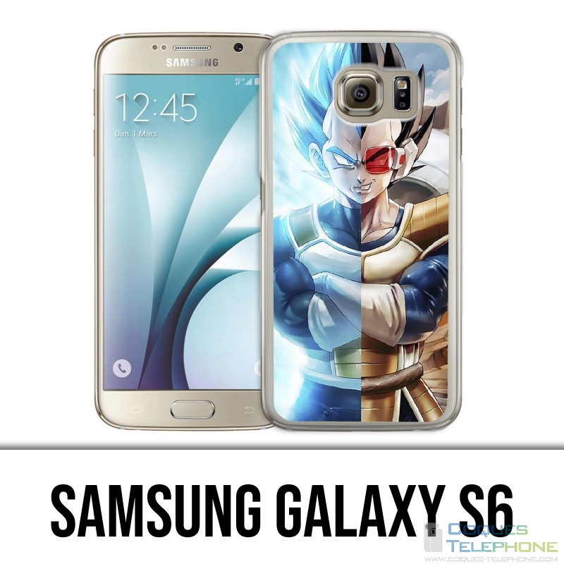 Coque Samsung Galaxy S6 - Dragon Ball Vegeta Super Saiyan