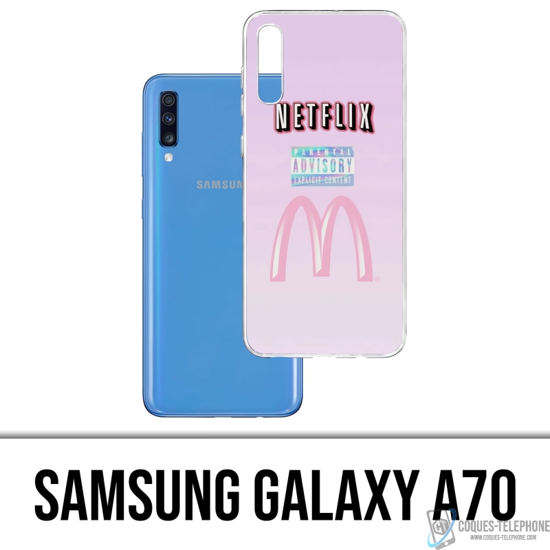 Coque Samsung Galaxy A70 - Netflix And Mcdo