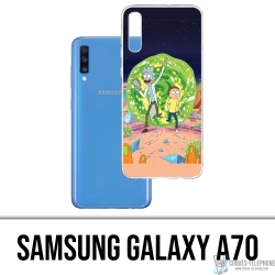 Custodia per Samsung Galaxy A70 - Rick e Morty