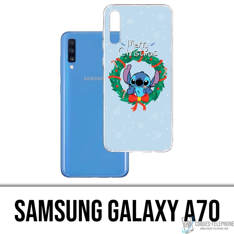 Custodia Samsung Galaxy A70 - Stitch Buon Natale