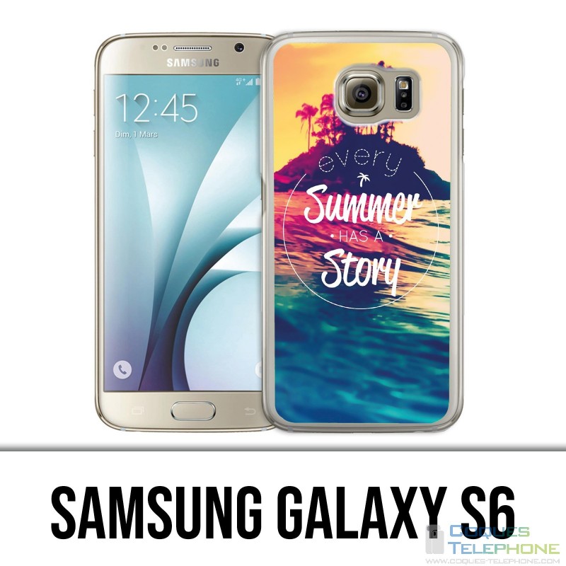 Samsung Galaxy S6 Hülle - Jeder Sommer hat Geschichte