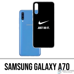 Custodia per Samsung Galaxy A70 - Nike Just Do It Black