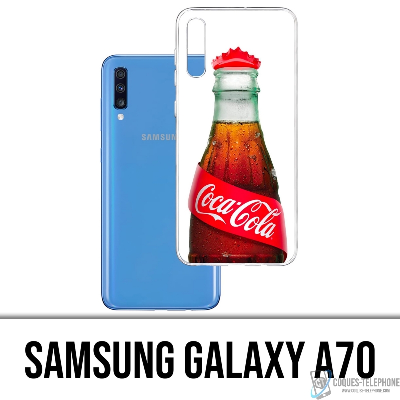 Coque Samsung Galaxy A70 - Bouteille Coca Cola