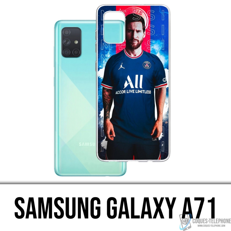 Coque Samsung Galaxy A71 - Messi PSG