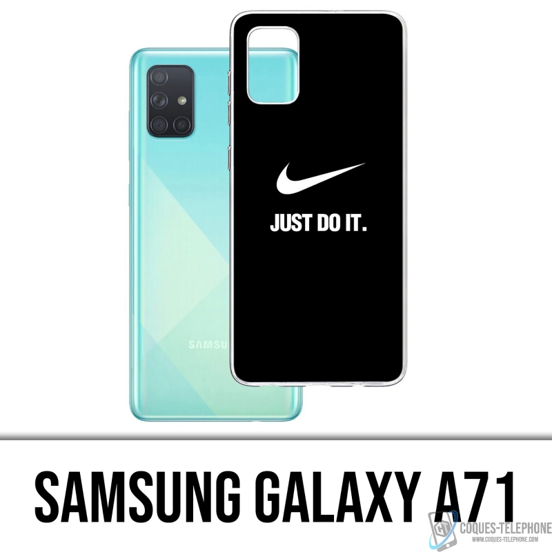 Funda Samsung Galaxy A71 - Nike Just Do It Negra