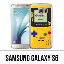 Coque Samsung Galaxy S6 - Game Boy Color Pikachu Jaune Pokémon