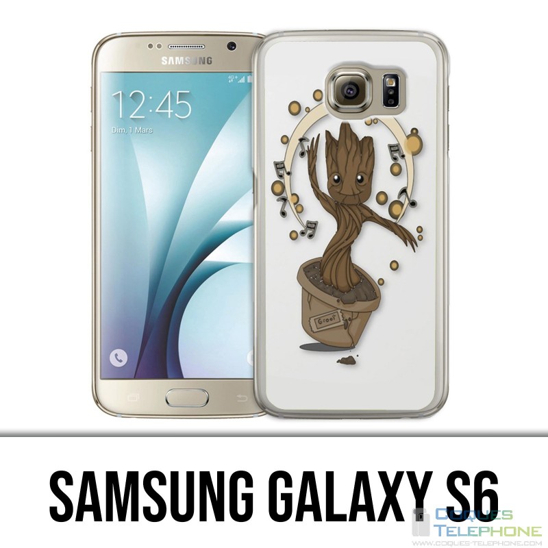 Coque Samsung Galaxy S6 - Gardiens De La Galaxie Dancing Groot