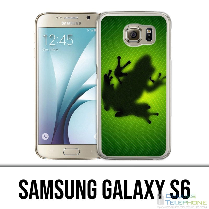 Coque Samsung Galaxy S6 - Grenouille Feuille