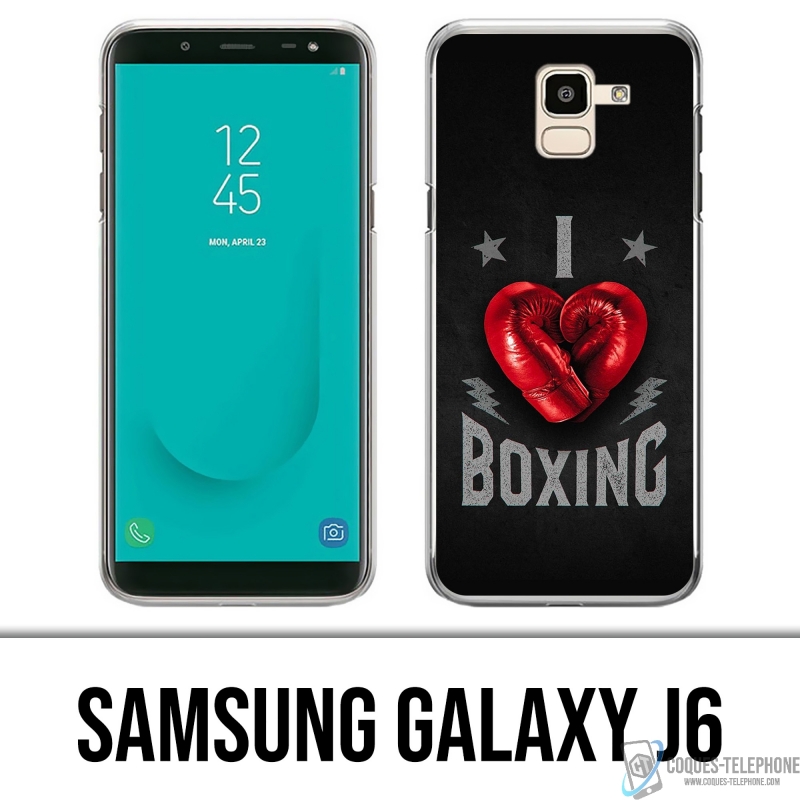 Coque Samsung Galaxy J6 - I Love Boxing