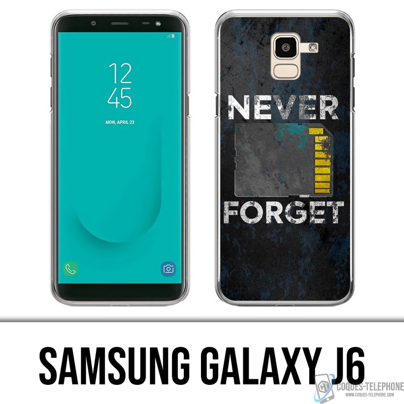 Funda Samsung Galaxy J6 - Nunca olvides