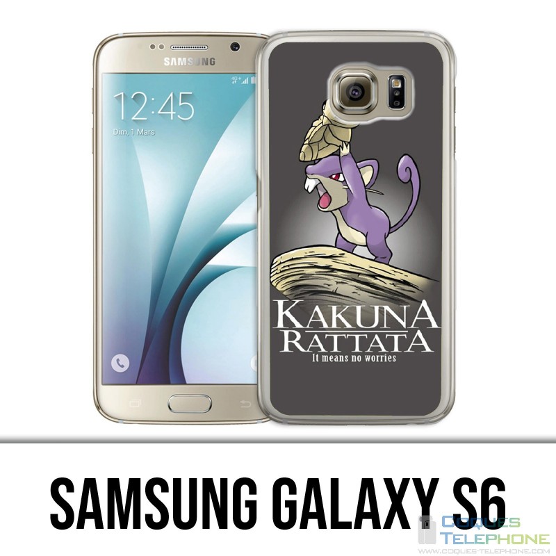 Carcasa Samsung Galaxy S6 - Hakuna Rattata Pokemon Lion King