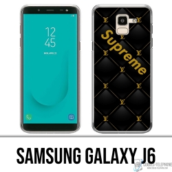 Coque Samsung Galaxy J6 - Supreme Vuitton