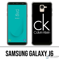 Funda Samsung Galaxy J6 - Calvin Klein Logo Negro