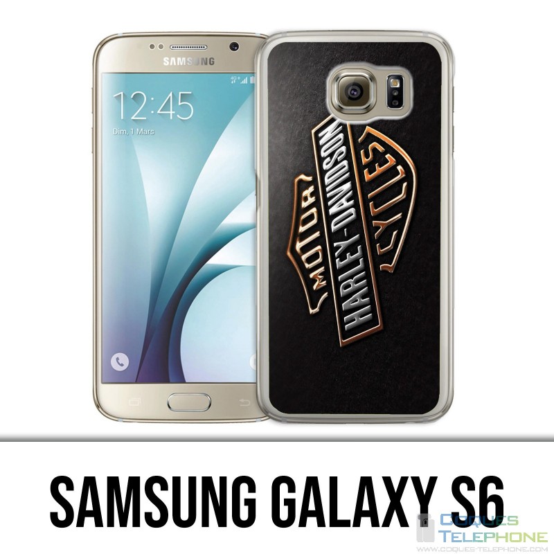 Coque Samsung Galaxy S6 - Harley Davidson Logo 1