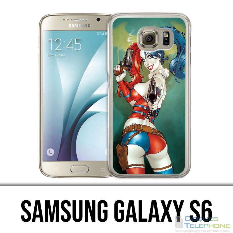 Coque Samsung Galaxy S6 - Harley Quinn Comics