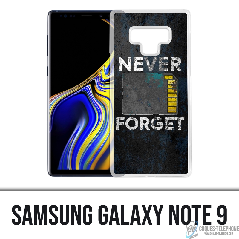 Coque Samsung Galaxy Note 9 - Never Forget