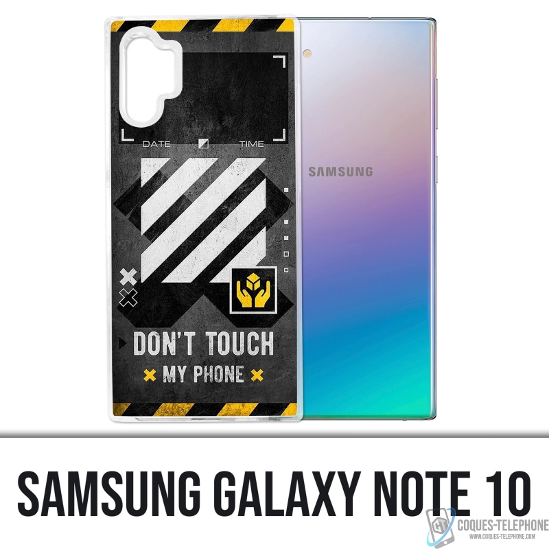 Custodia per Samsung Galaxy Note 10 - Bianco sporco con Touch Phone incluso