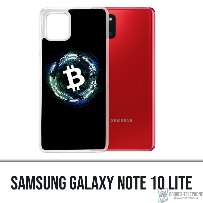 Funda Samsung Galaxy Note 10 Lite - Logotipo de Bitcoin